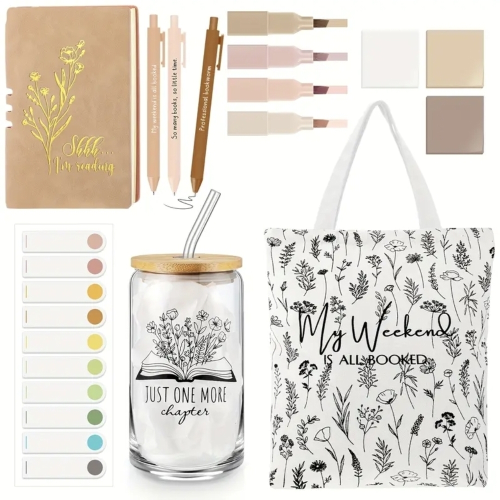 Bookish Bundle w/ Tote, Tumbler, and More - Picture 2 of 2